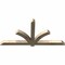 Ekena Millwork Redmond Rough Sawn Timber Gable Bracket, Douglas Fir, 72"W x 36"H x 4"D x 4"F, 12/12 Pitch GBW072X36X0404RED00RDF - alternate 4